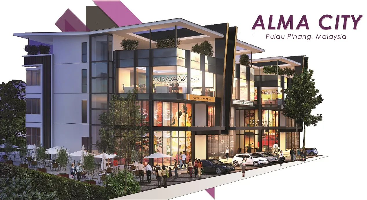 Artist's impression of the Alma City mixed development
