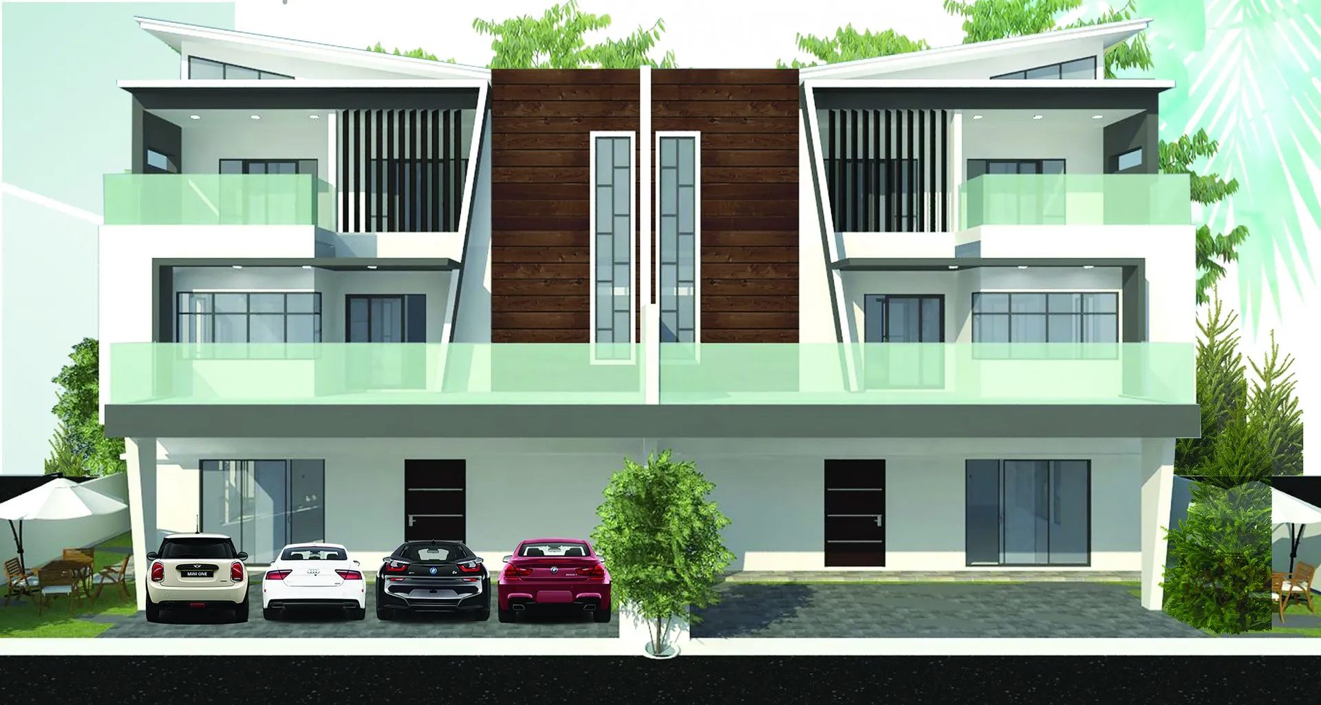 Rendering of the Alma Residence development